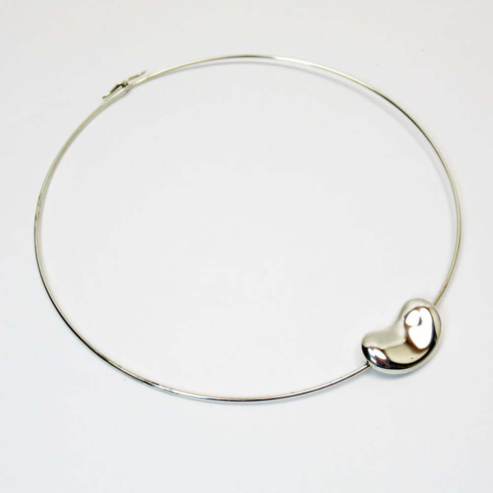 Tiffany Choker Necklace Silver